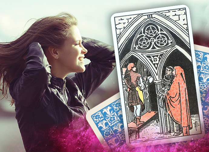 3 of Pentacles Tarot Card