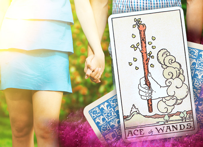 The Ace of Wands Tarot Card
