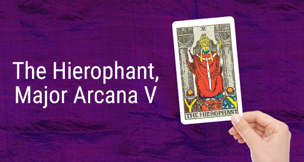 the hierophant tarot card
