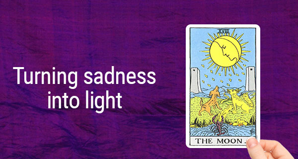 The moon card tarot