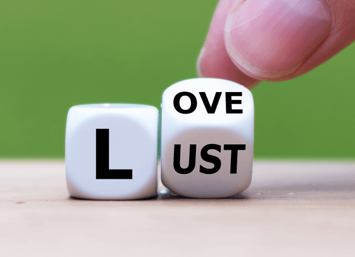 Difference between love and lust in a relationship