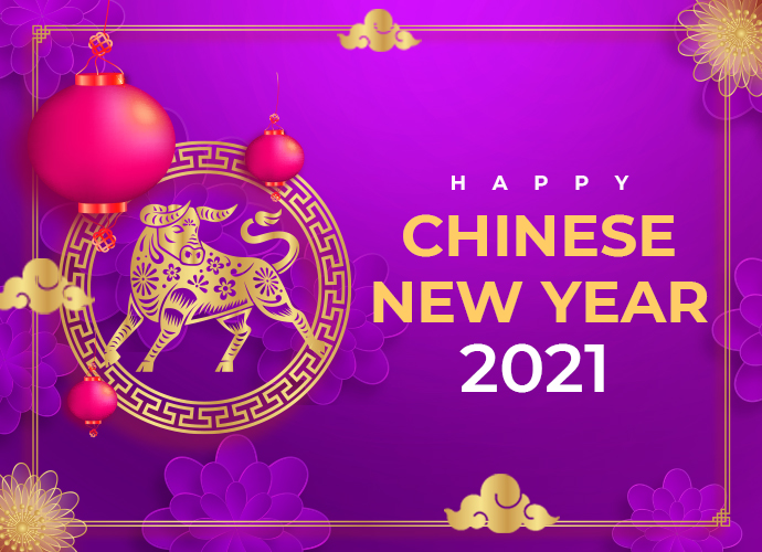 Chinese new year 2021 animal 