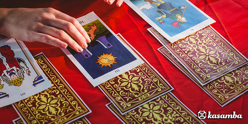 5-Karten-Tarot-Spread, um die Vision des Lebens zu klären