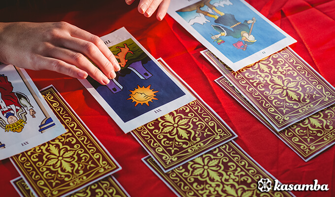 5-Karten-Tarot-Spread, um die Vision des Lebens zu klären