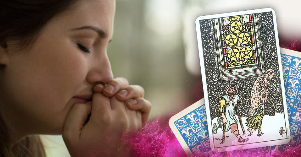  The Five of Pentacles Tarot Card