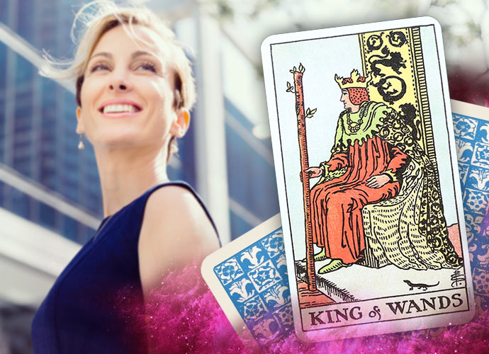  The King of Wands Tarot Card