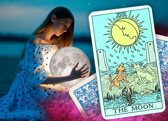 What does the moon tarot card symbolize? Get the love meaning here